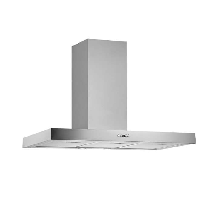 Chaminé de Parede FRASA BLUR 90 cm inox