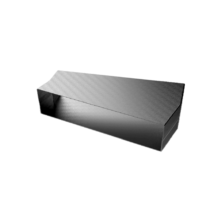 Curva 15º retangular horizontal - FCH003022