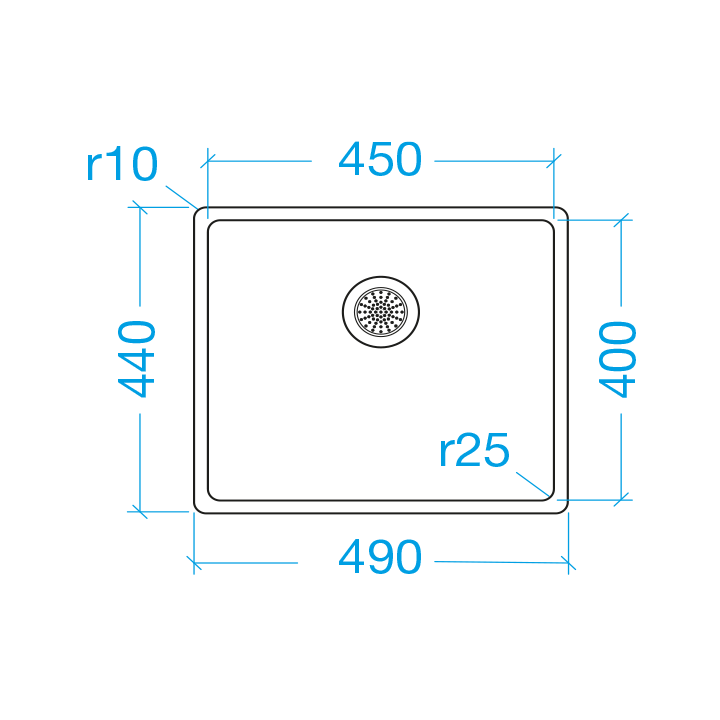 Lava-louças FRASA VELAR 45 U/F