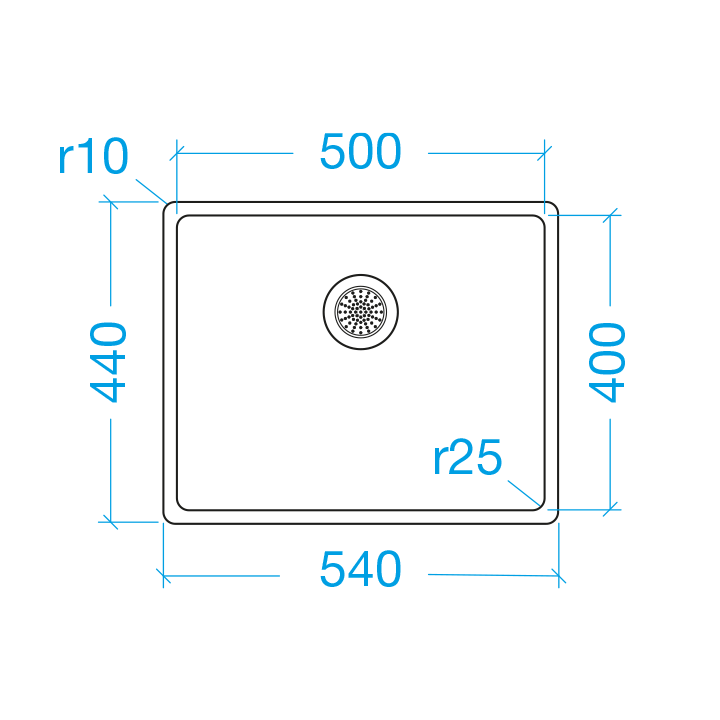 Lava-louças FRASA VELAR 50 U/F