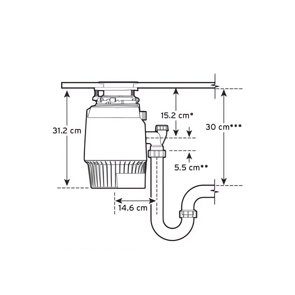 INSINKERATOR EVOLUTION PLUS 1000EC Food Waste Disposer