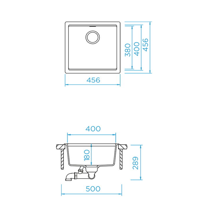 Sink SCHOCK KIRUNA N-100 Cristadur Green Line!