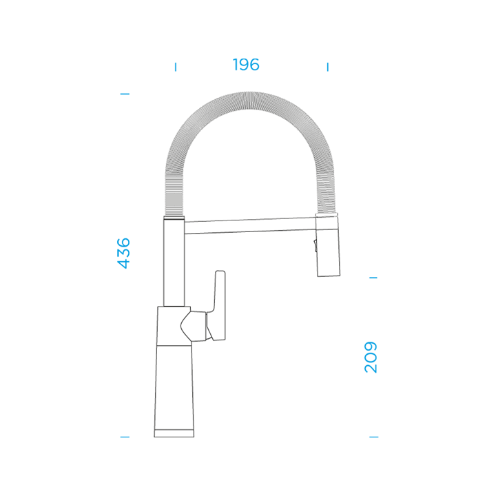 SCHOCK SC-550 tap with shower
