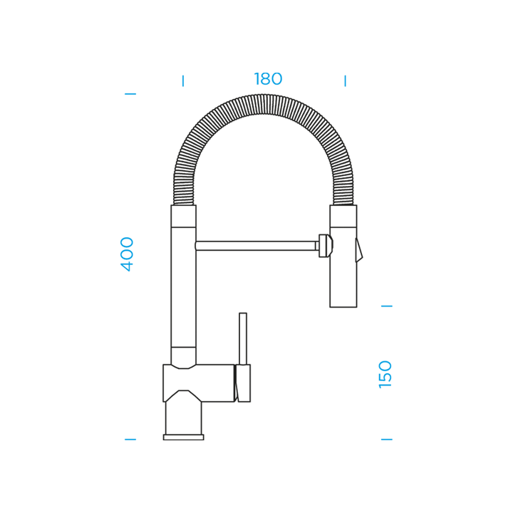 SCHOCK SINA tap with shower