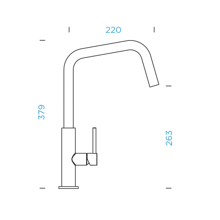 SCHOCK TANOS fixed tap