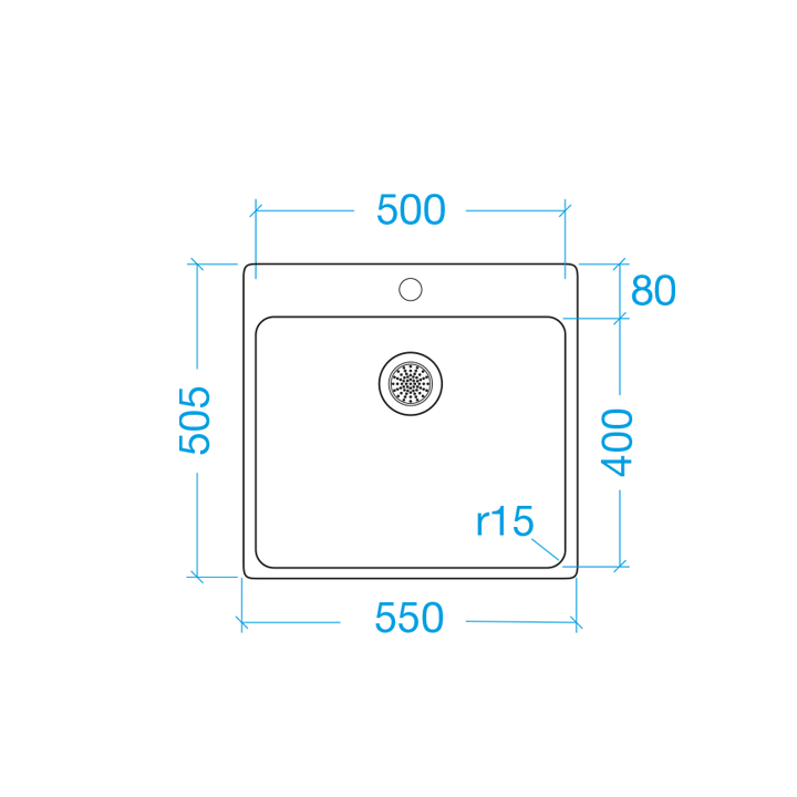 FRASA NILDO 50 F/T Sink