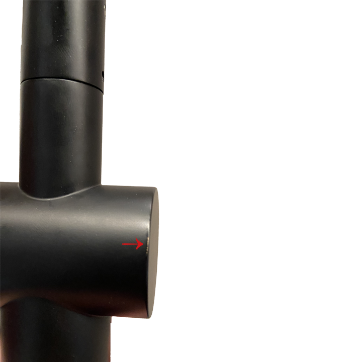 Extendable L-shaped mixer in pure