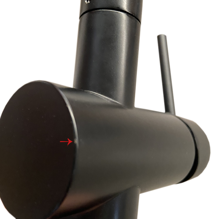 Extendable L-shaped mixer in pure