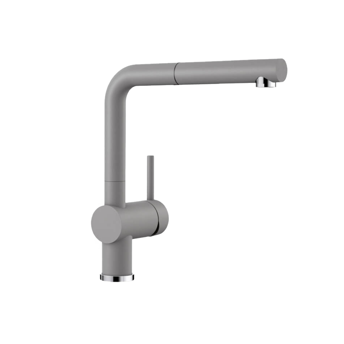 LINUS S tap with gray extendable shower