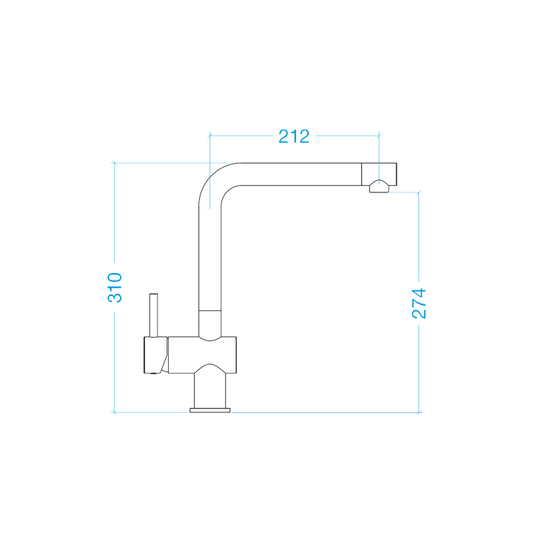 SCHOCK EPOS tap fixed on asphalt