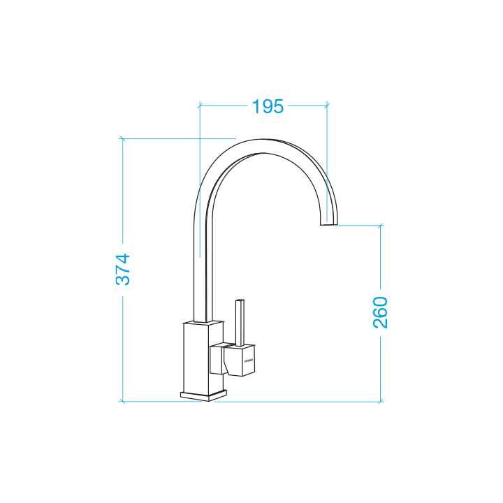 FRASA TOGO fixed tap