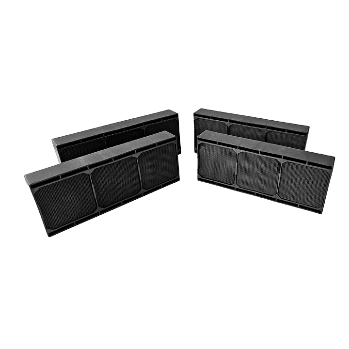 Kit 4 filtros cerâmicos anti-odor Long-life - FCHAF0001