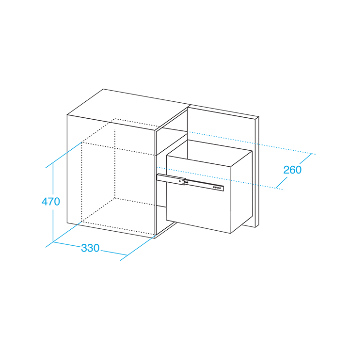 Balde de Lixo FRASA GAIO XL 30