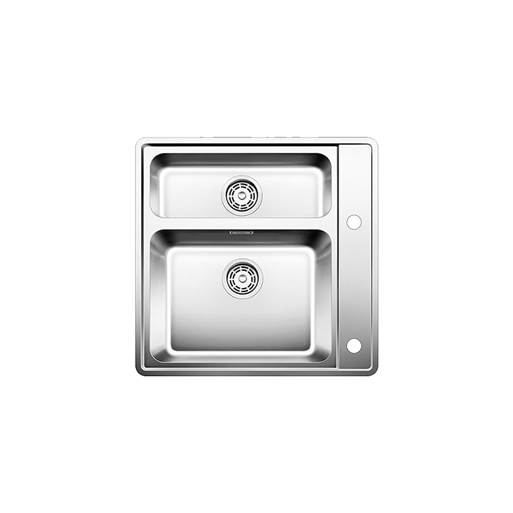 LAVA-LOUÇAS 1 + 1/2 BACIA inox