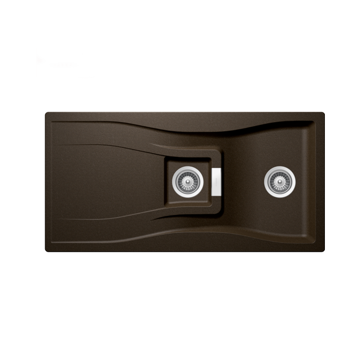 SCHOCK WATERFALL D-150 Cristadur bronze Sink