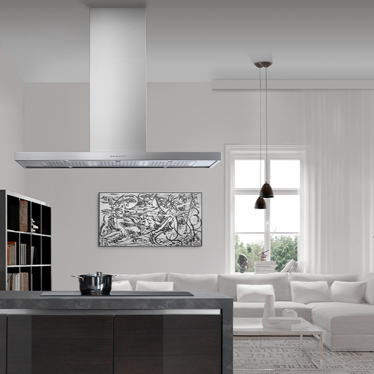 Chaminé de Ilha FRASA INCA EVO 120 cm