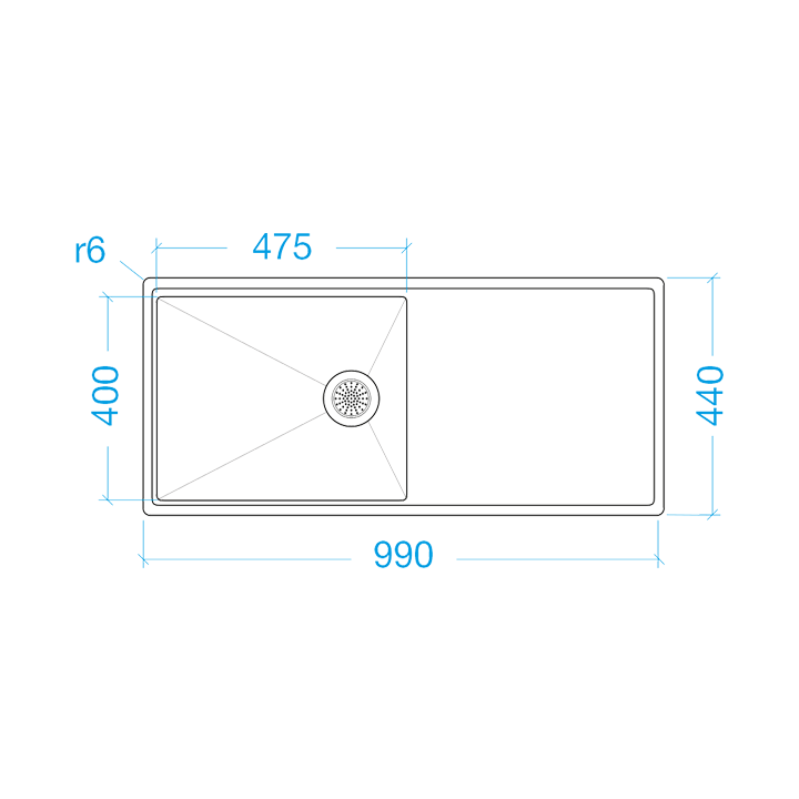 Lava-louças FRASA MANTA 50 UDXL
