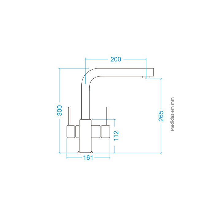InSinkErator 3N1 L Fixed tap