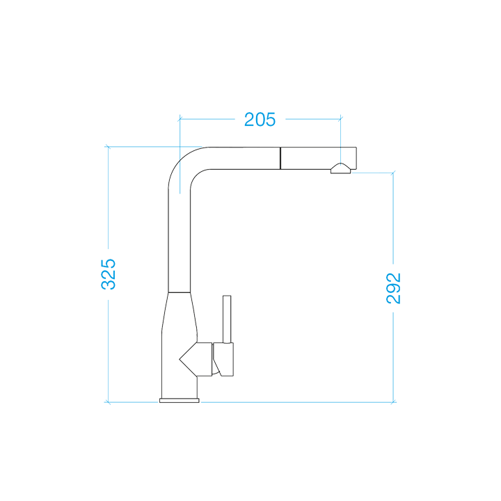 SCHOCK KETO extendable tap