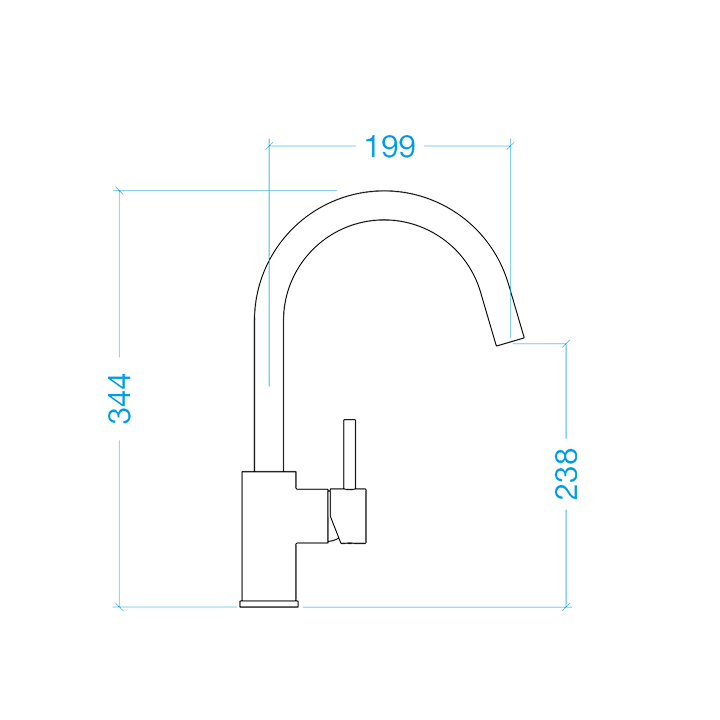 SCHOCK PLUTOS fixed tap