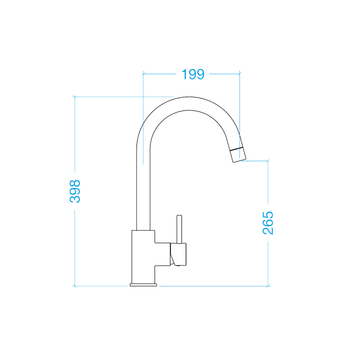 SCHOCK PLUTOS extendable tap