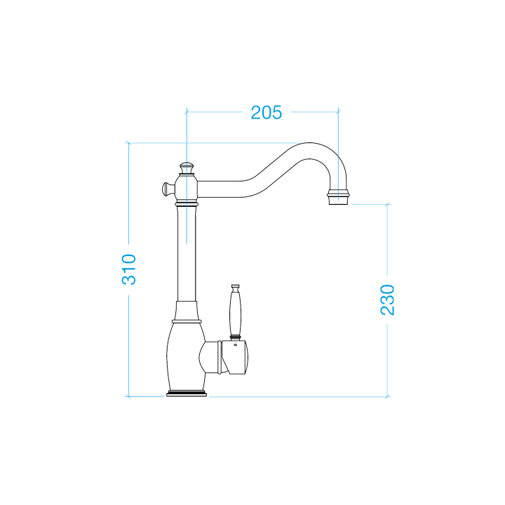 SCHOCK RESI fixed tap