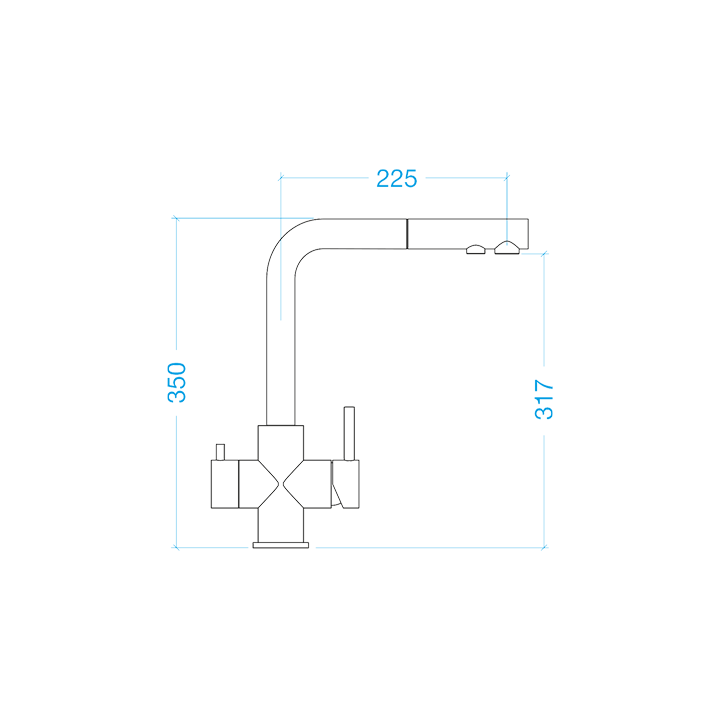 SCHOCK VITUS extendable tap