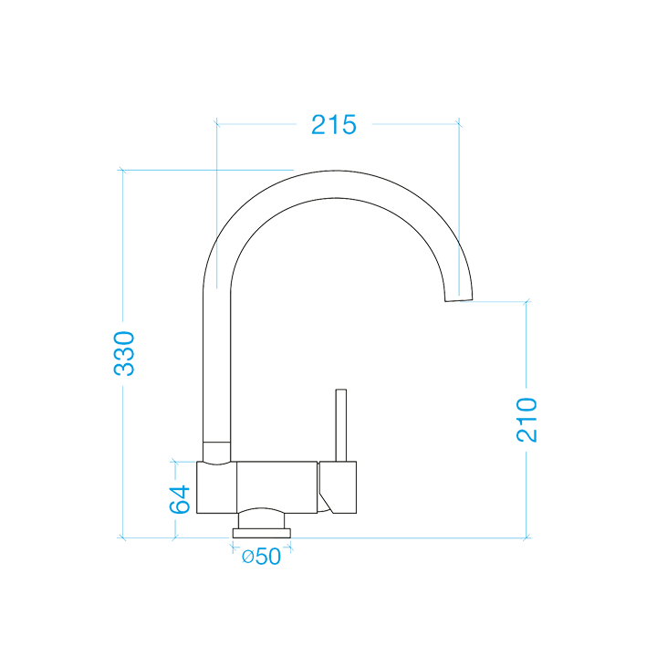 FRASA URILO J CHROMED Special Window tap