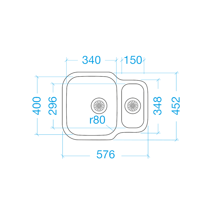 Lava-louças FRASA REMO 34/15 U/F