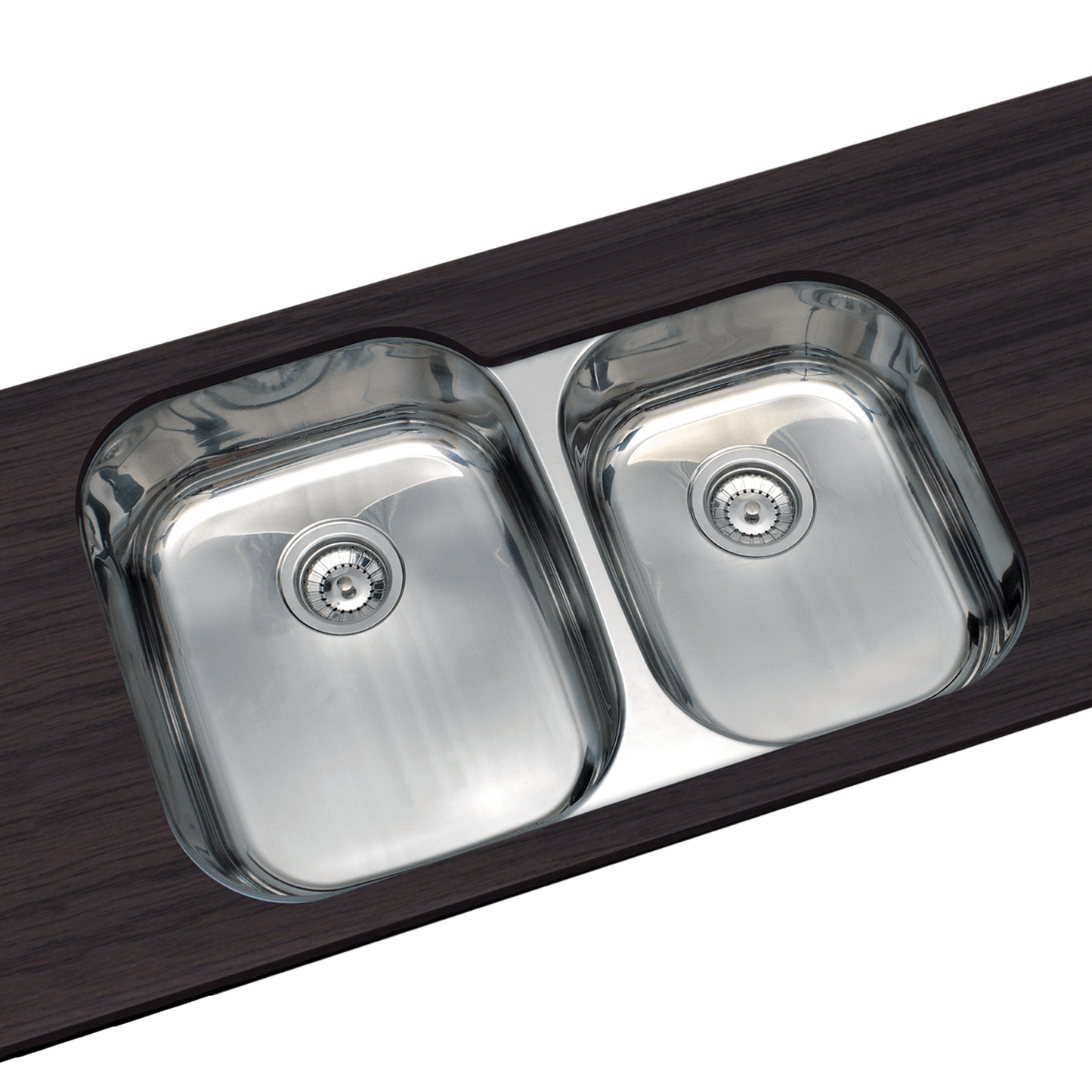 Lava-louças 2 Cubas 34/30 U inox