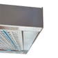 Chaminé de Ilha FRASA 90 cm em inox - com perfil inox