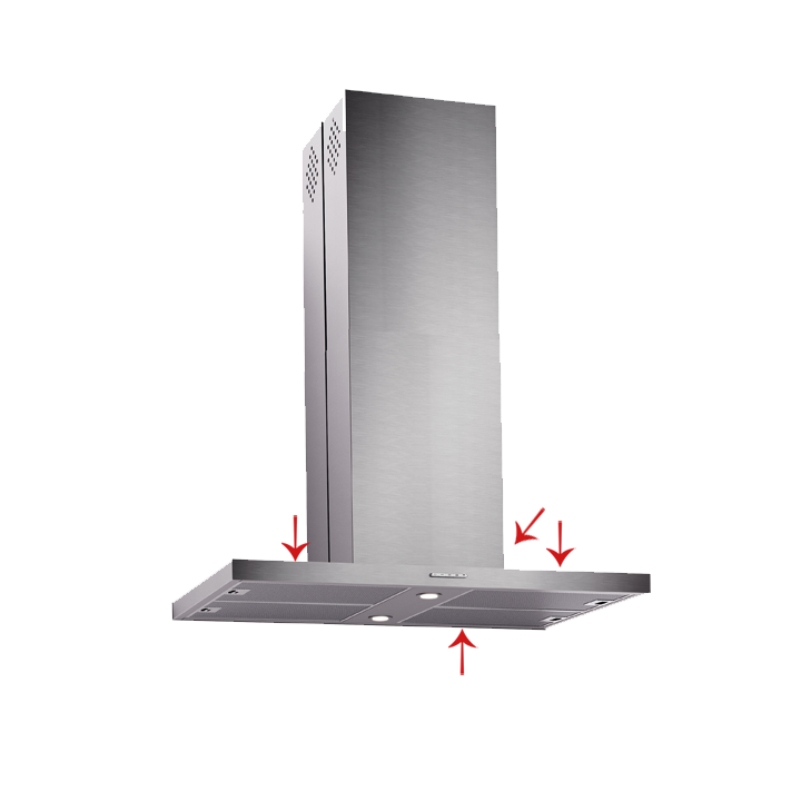 90 CM ISLAND Hood