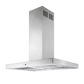 Chaminé de Ilha FRASA BLUR 120 cm inox