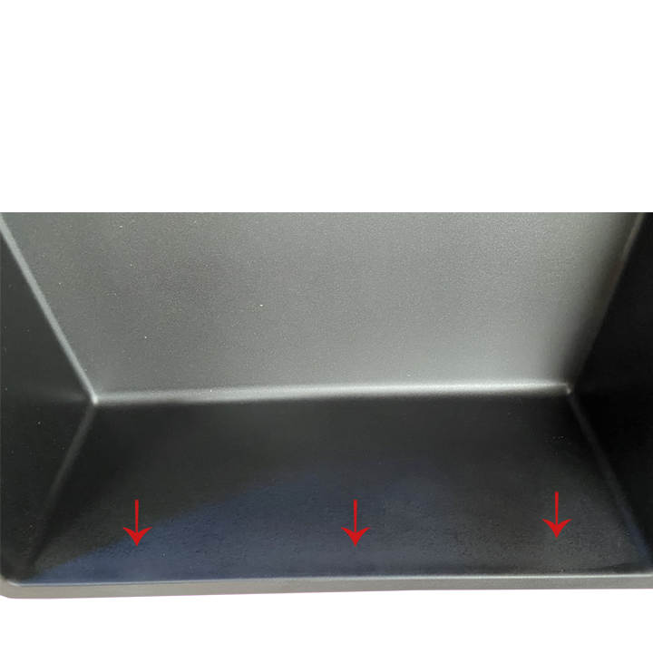 SCHOCK BROOKLYN N-100L CRISTALITE+ NERO Sink
