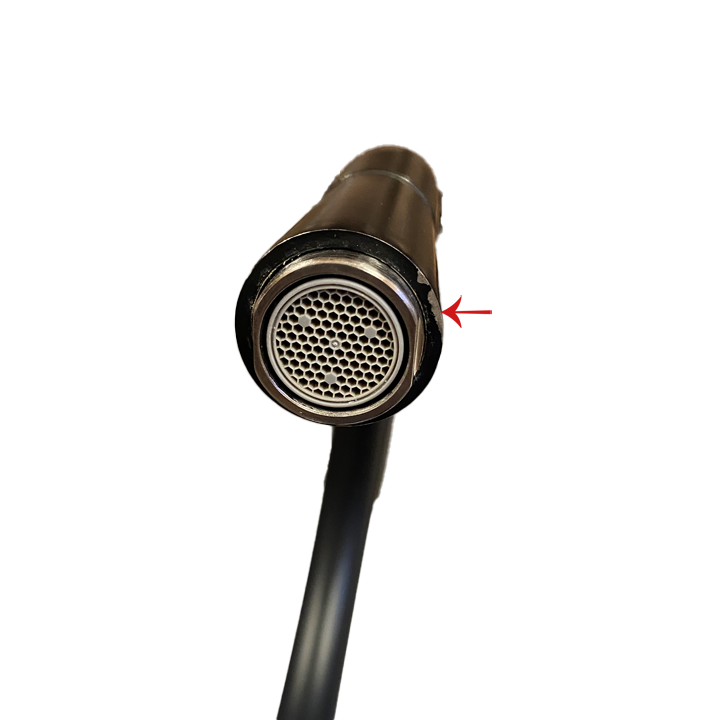 J-Shaped pull-out Copper tap