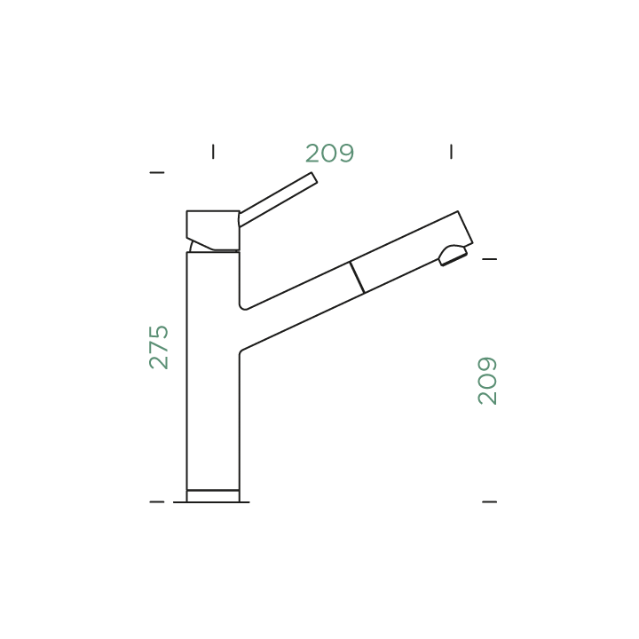 SCHOCK ALTOS fixed tap