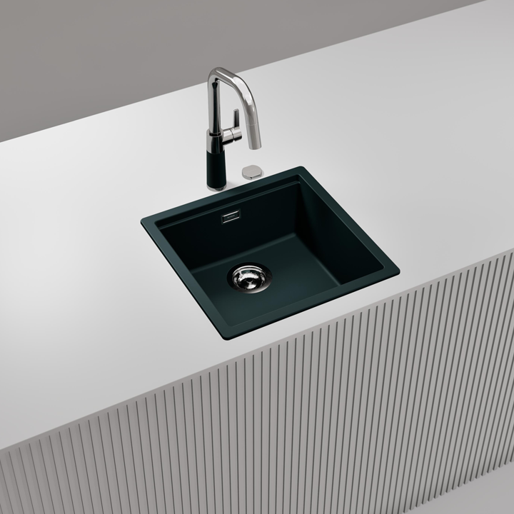 SCHOCK KIRUNA N-100 Cristadur Green Line Sink