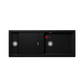 Sink 1000x500 cm nero