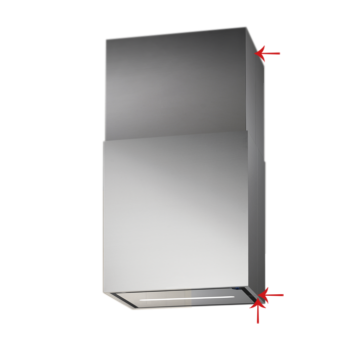 BLOK EVO FRASA 40 cm Wall Hood