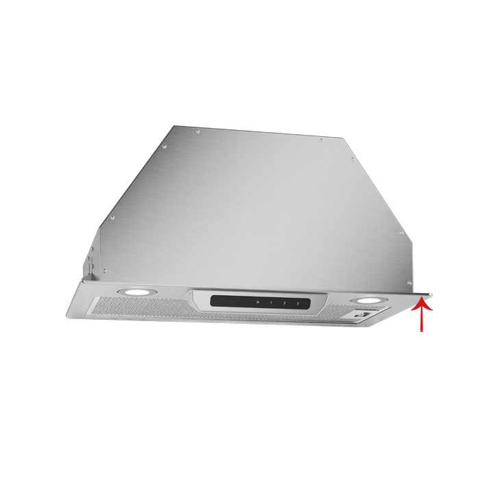 60 cm Built-in Extractor Fan