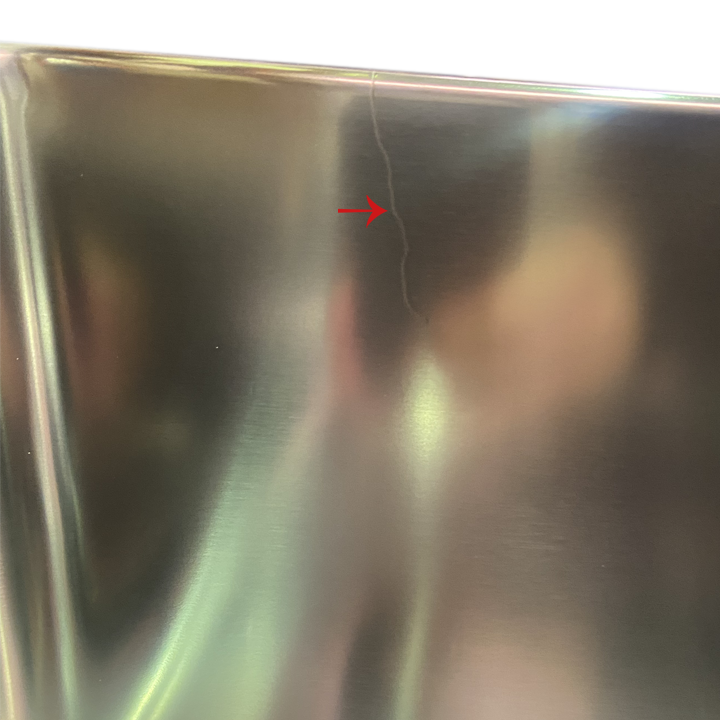 71x40 cm stainless steel sink