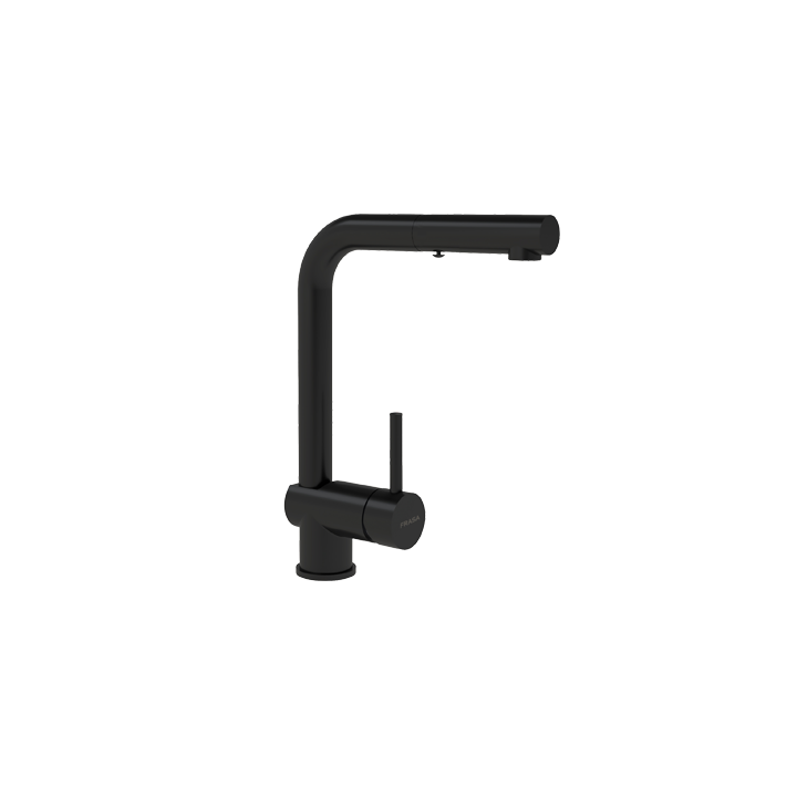 FRASA MUZA CHROMED pull-out tap with shower