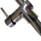 FRASA MUZA CHROMED pull-out tap with shower