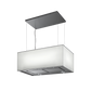 Chaminé de Ilha FRASA SIMPLIA 90 cm branca