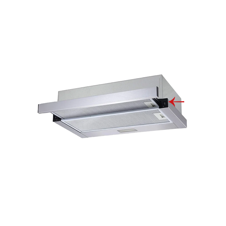 EXAUSTOR TELESCÓPICO INOX 60 cm