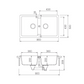 SCHOCK ELEMENT N-200 Onyx Dishwasher